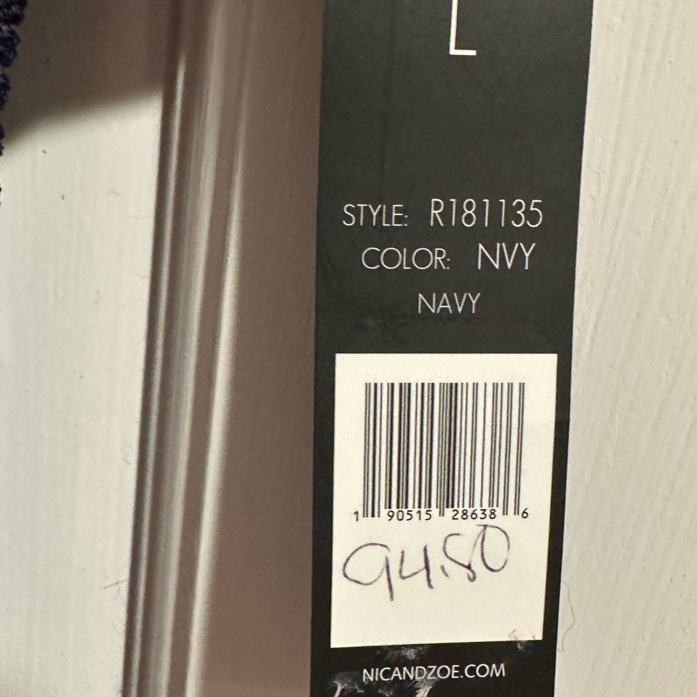 NIC+ZOE Navy Knitwear - Picture 5 of 10